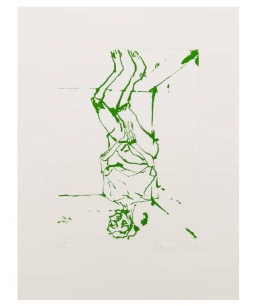 Georg Baselitz - Serpentine (Green) - 2023