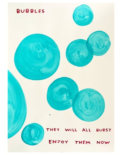 David Shrigley - Bubbles - 2024